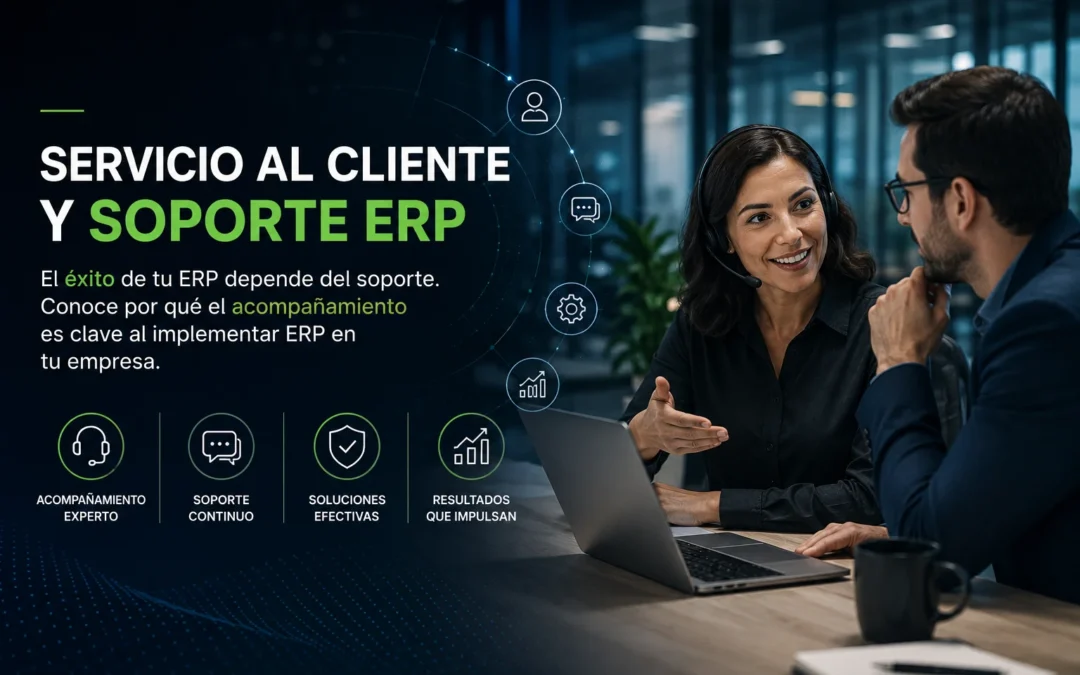 Servicio al cliente y soporte ERP